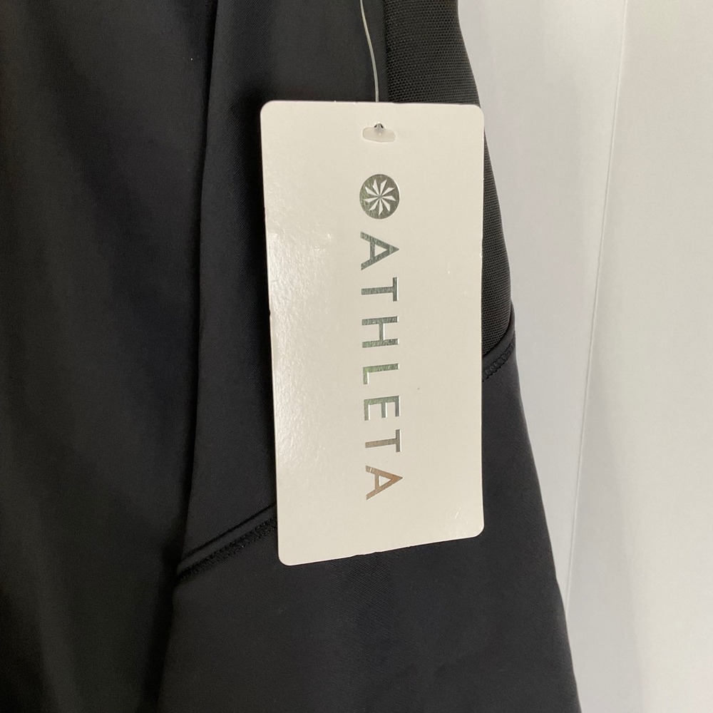 Athleta Match Point Skort Black Women Medium 487498 Athletic Tennis Golf Skirt - Picture 3 of 11